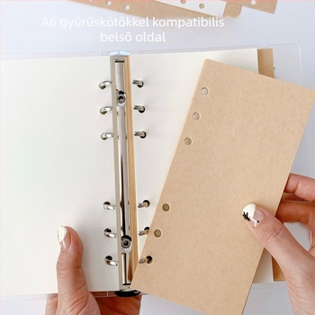 Kötés nélküli refill üres belső oldalakkal, papír