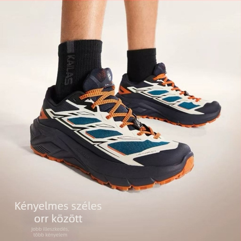 Kailas C4 Túracipő – Uniszex könnyű, lélegző, minden terepen használható cipő csúszásmentes gumitalppal