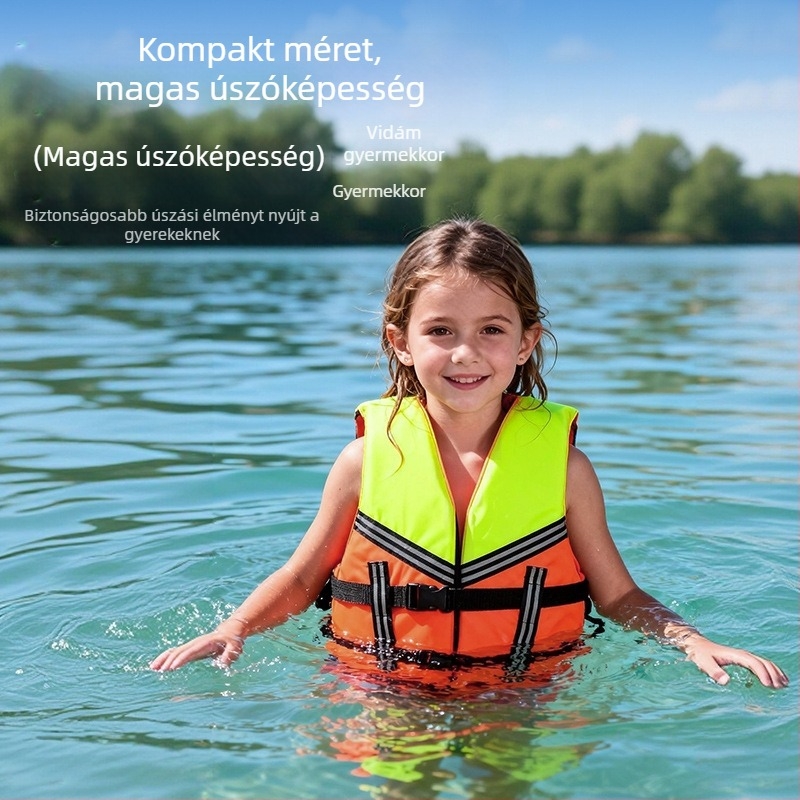 Magas úszóerővel rendelkező gyermek mentőmellény — Yas’an márka, Life Jacket modell, testreszabás elérhető, nemzetközi export