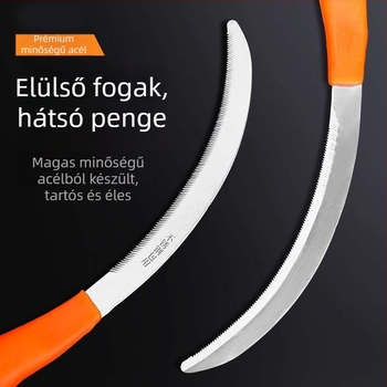 Friendly márkájú mezőgazdasági sarló fogazott, finom fogú