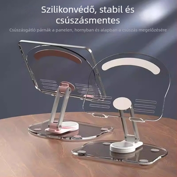 Asztali telefon- és tabletállvány, Lazy bracket típus, Anyag: Műanyag, Univerzális, 3C tanúsítvány: 2020010907343370