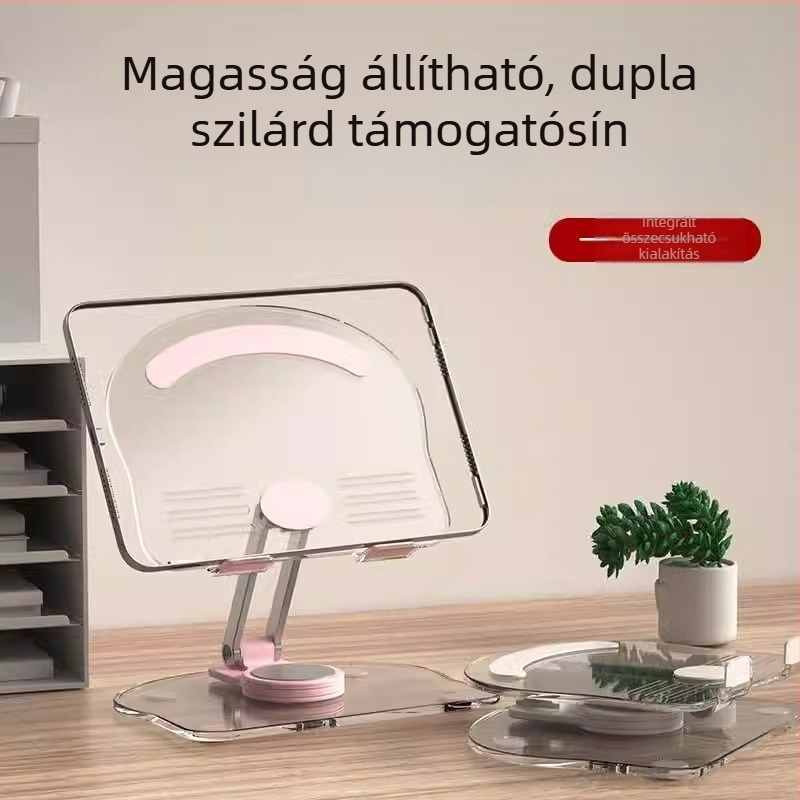 Asztali telefon- és tabletállvány, Lazy bracket típus, Anyag: Műanyag, Univerzális, 3C tanúsítvány: 2020010907343370