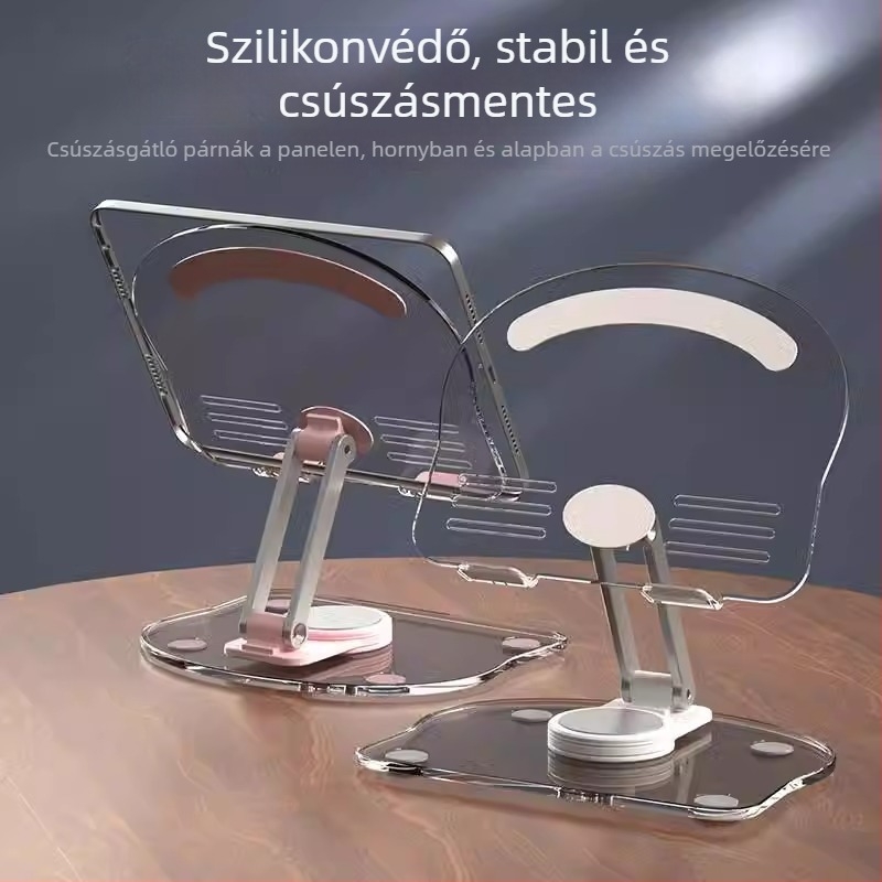 Asztali telefon- és tabletállvány, Lazy bracket típus, Anyag: Műanyag, Univerzális, 3C tanúsítvány: 2020010907343370