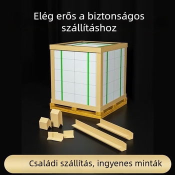 L alakú papírsarokvédő, kraft papír + gézcsőpapír, préselt gyártási technológia, szuper kemény, HL márka