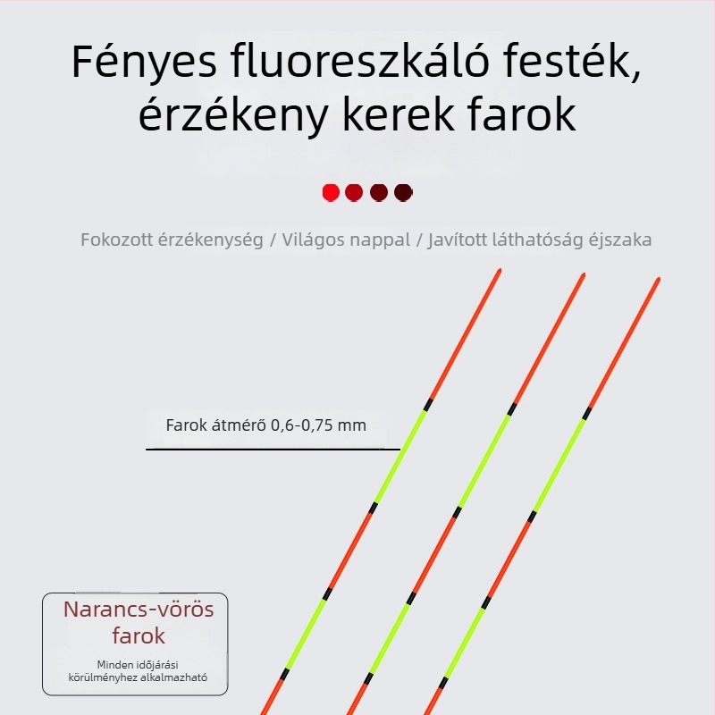 Faxiang nád úszó - nagy érzékenységű függőleges drift úszó pontyra és kevert fajokra, mély- és sekélyvízhez, Yueyang, Hunan