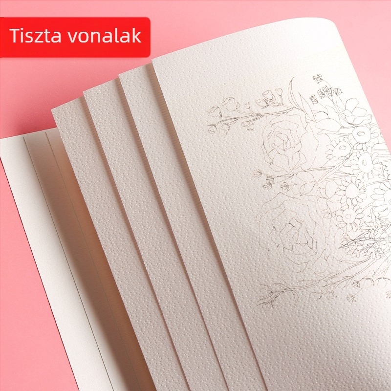 Akvarell vonalas színező könyv – Boglino márka, Anyag: Egyéb, Importálás: Nem, IP: Nem