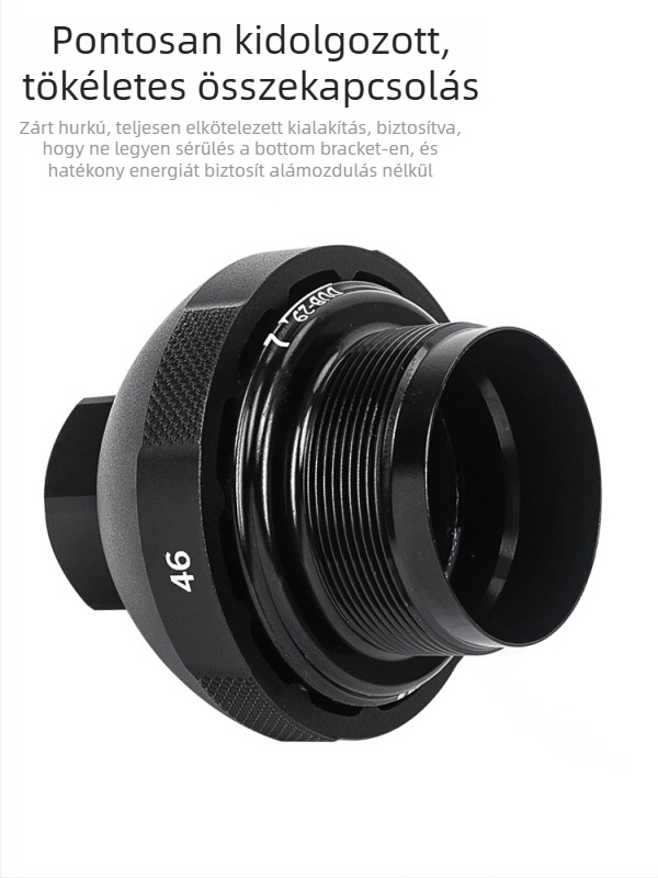 Shimano BB90 integrált pedálcsapágy eltávolító és szerelő eszköz, beépített szerelő hüvellyel (alumíniumötvözet)