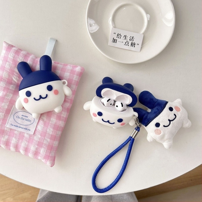 Kuoma Gazi Cartoon PVC védőtok AirPods Pro 2–4. generációhoz, Apple Bluetooth fülhallgató MimiJi