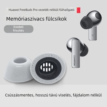 Huawei Pro és FreeBuds Pro fülhallgató tok, szilikon puha héj gravírozott dizájnnal
