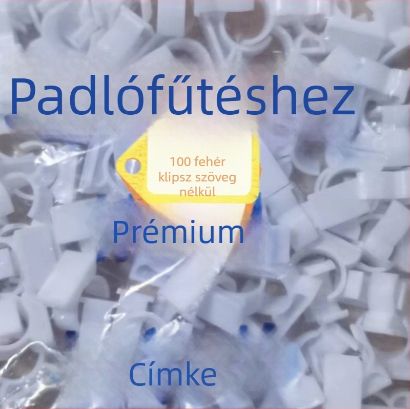 Padlófűtés jelzés – csőirány jelzés, geotermikus cső jelölés, helyiség orientációs klip