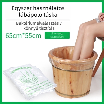 Ubag Lábak Áztató Táska – műanyag, újrahasznosítható, 99% tiszta anyag, logó nélkül, lábfürdőhöz