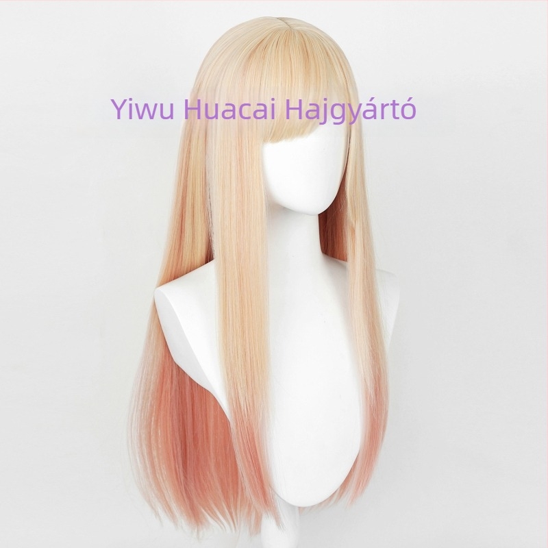 Huacai COS paróka, Changer modell, hosszú haj, magas hőmérsékletű rostok, festhető