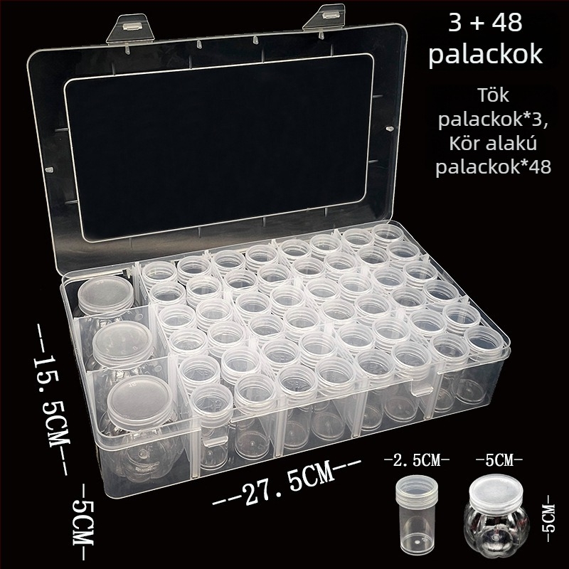 Tök alakú, több rekeszes tároló fedéllel, PP műanyagból, 2L kapacitás (tök alakú, több rekeszes, fedéllel, PP műanyagból, 2L kapacitás)