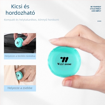 Kerékpár belső gumi javító készlet – ragasztó nélkül, puha gumi, West biking márka, licencelhető magáncímkézés
