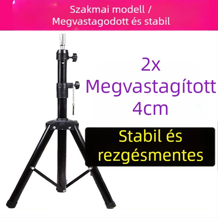 Fej‑minta tartó M2 – háromlábú fej tartó, festésre és permre alkalmas, Initial Mining márka