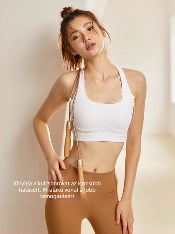 Rampant Loli jóga-top erős ütésálló támogatással, lélegző I-alakú hátsó rész, nedvesség-elvezető nylon 80% / spandex 20%, fix melltartó párna