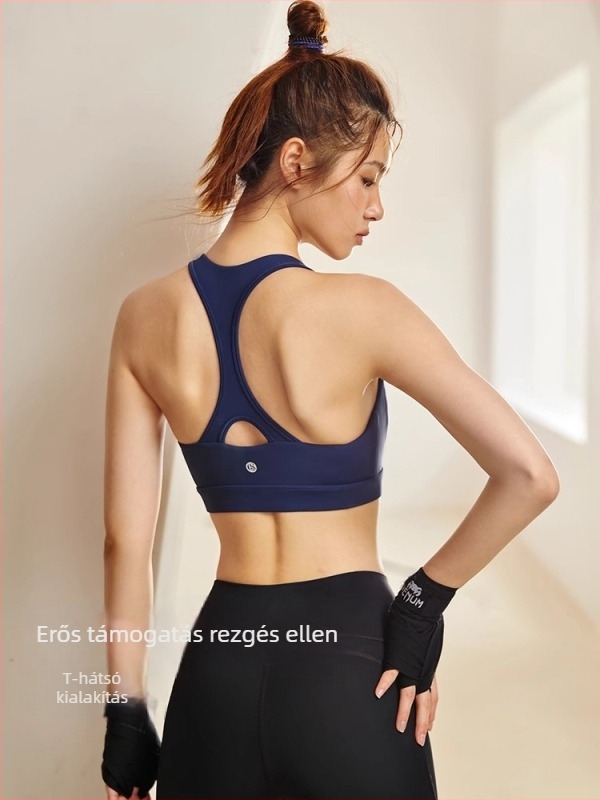 Rampant Loli jóga-top erős ütésálló támogatással, lélegző I-alakú hátsó rész, nedvesség-elvezető nylon 80% / spandex 20%, fix melltartó párna