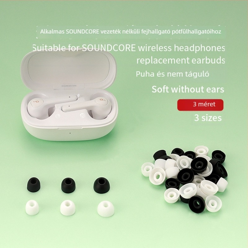 Csere szilikon fülilleszték Soundcore Bluetooth fejhallgatóhoz (Anker)