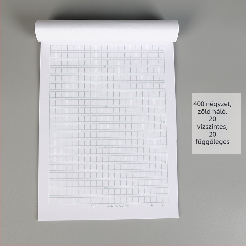 Kaligrafia gyakorlófüzet — modell 16K-01, offset papír, boríték-stílus, testreszabás elérhető
