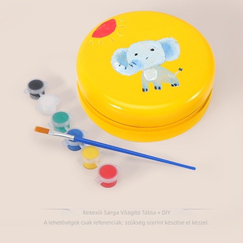 Fából készült tejfogak emlékdoboz - DIY foggyűjtemény, Handsome Dog márka, Zhejiang Yunhe eredet