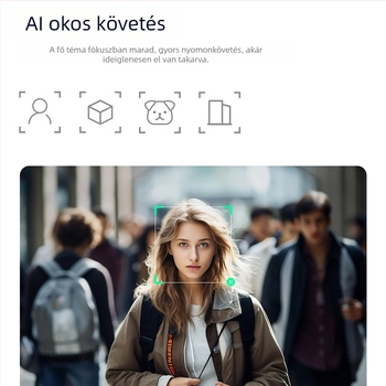 Kézben tartható 3-tengelyes telefonstabilizáló gimbal arcfelismeréssel, Bluetooth és távvezérlővel