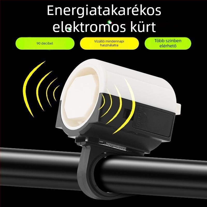 Senowoiry/Ji Rui elektromos kerékpár csengő, műanyagból, modell Electric Speaker, univerzális mountain bike kompatibilis