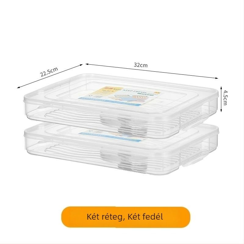 Mooncake fagyasztó doboz, japán stílus, zárt, alapértelmezett forma