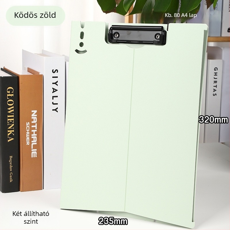 Irodai könyvklipsz — Modell: Secretary book clip; Típus: Dupla erős clip; Anyag: Műanyag; Nyomtatott logó: Igen; Feldolgozás és testreszabás: Igen