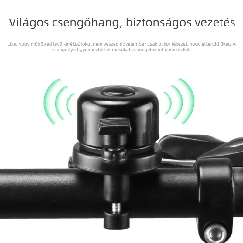 TRANGJAN P20 Rejtett Airtag kerékpárcsengő nyomkövető az iOS-hez – Alumínium + műszaki műanyag, 24.7 g, csengő funkció