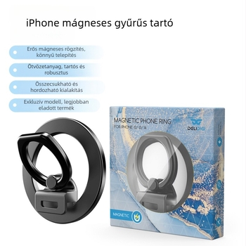 MagSafe-kompatibilis gyűrűs tartó Apple iPhone 12–17, modell PT-DD-02