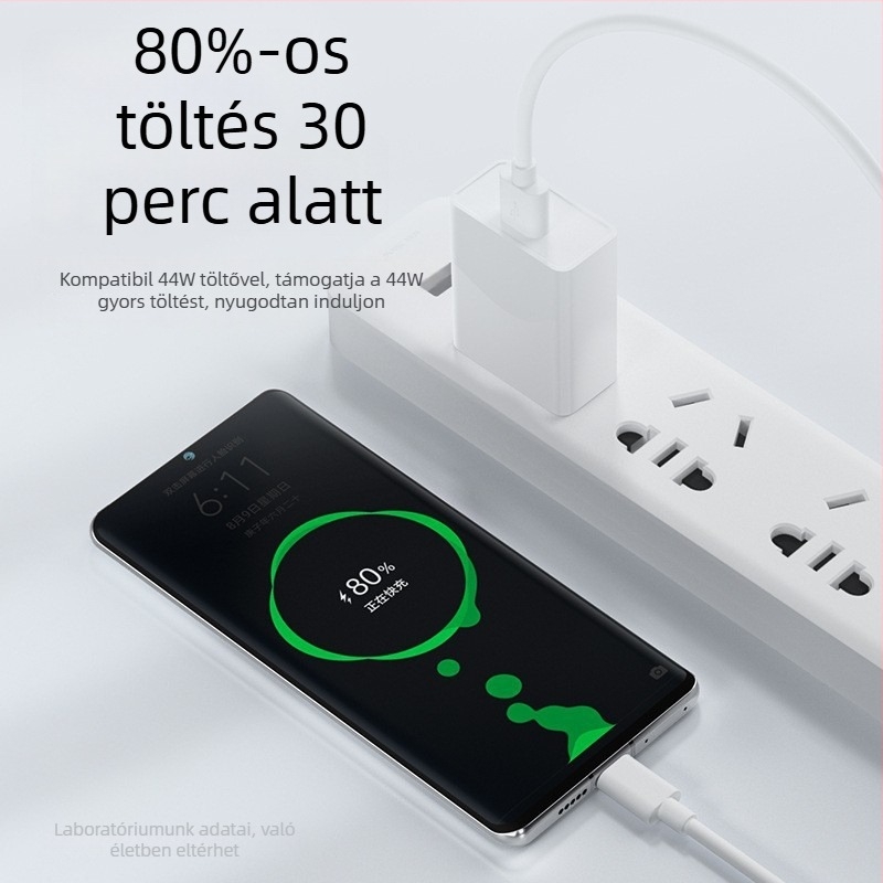 Type-C adatkábel gyors töltéssel, hossz 5 m vagy több, egy fejű csatlakozó, TPE anyag