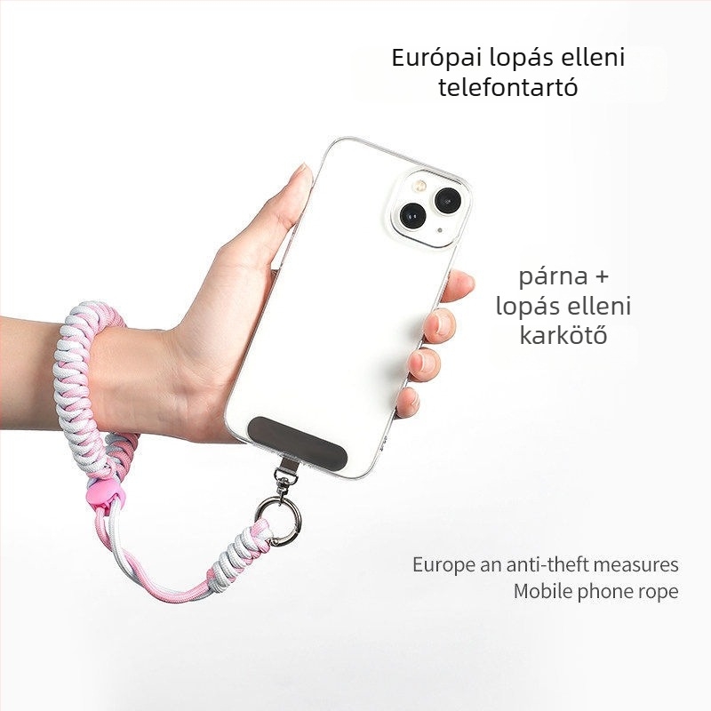 Pengyi telefonpánt – szövött kivitel, fémcsat, uniszex