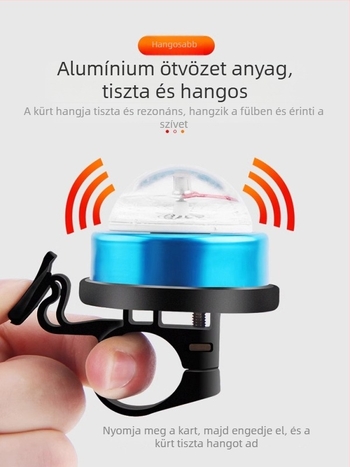 Kerékpár csengő iránytűvel – Márka Senowoiry/yi rui; Anyag: alapértelmezett; Feldolgozás és testreszabás: Nincs; Importálás: Nincs