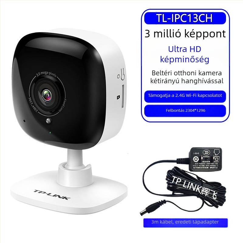 TP-Link TL-IPC14CH, 14-csatornás belső IP kamera, 4 MP, 2.5K, Wi‑Fi