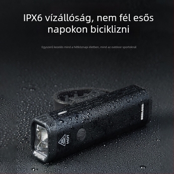 Phoenix kerékpár első lámpa – USB-tölthető, vízálló, 2000mAh éjszakai tekeréshez