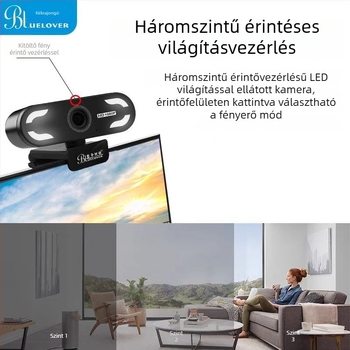 Blue Enchantress HD-60 OKos PTZ konferencia kamera USB interfésszel, 800k szenzor, maximális felbontás 1280x960, 30 FPS, beépített mikrofon