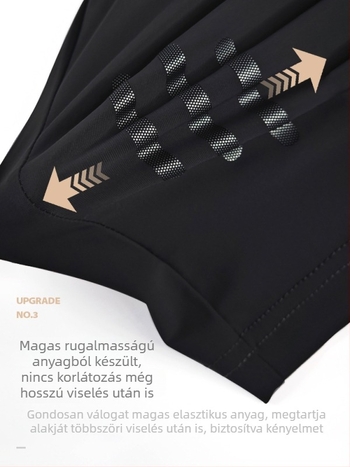 Férfi gyorsan száradó rövidnadrág, 80/20 Nylon-Spandex keverék, lélegző, egyszínű, nyárra, tavaszra és őszre alkalmas