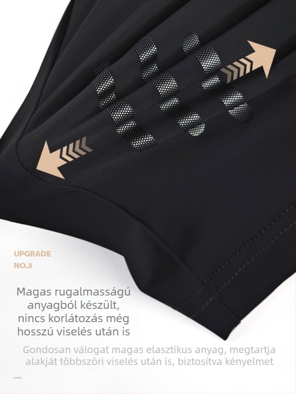 Férfi gyorsan száradó rövidnadrág, 80/20 Nylon-Spandex keverék, lélegző, egyszínű, nyárra, tavaszra és őszre alkalmas