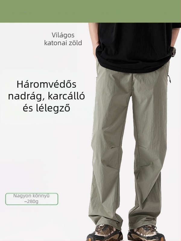 Soft-shell hegymászó nadrág — lélegző, gyorsan száradó anyag, uniszex felnőtteknek, tavasz–nyárra