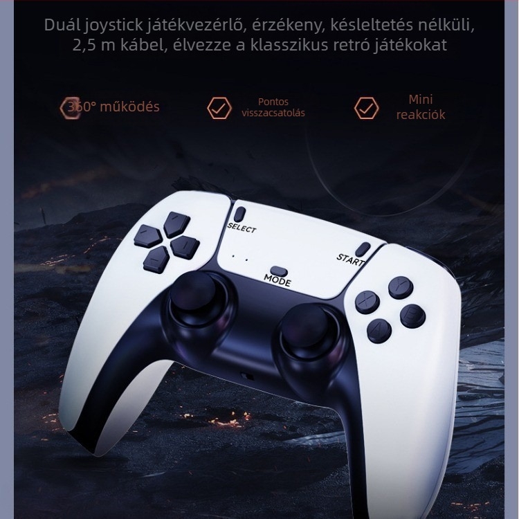 M8 PRO Kétjátékos Vezeték nélküli HDMI Retro Játékkonzol 1080p Kimenet