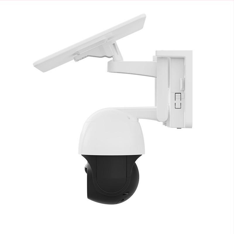 Napelemes kamera WIFI/4G-vel, HD éjszakai látás, kétirányú hang, kültéri használatra, -20–55 °C