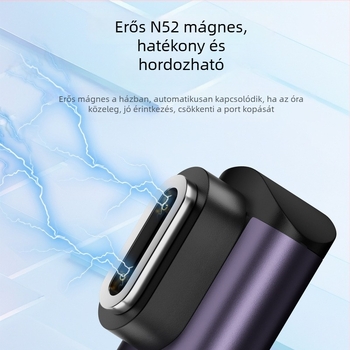Little Genius Z9 mágneses Type-C óraadapter Z7A-hoz, nyakpánttal