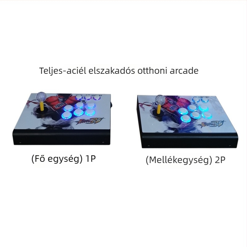 Vasból készült, osztott felépítésű 3D Pandora EX otthoni arcade konzol, Android, 128GB, 2 játékos