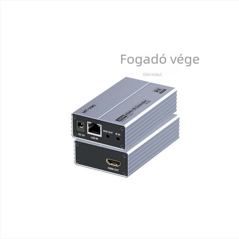 MT-ED09 HDMI extender RJ45-én keresztül, 1080p, audió szétválasztás, távoli felébresztés nem támogatott
