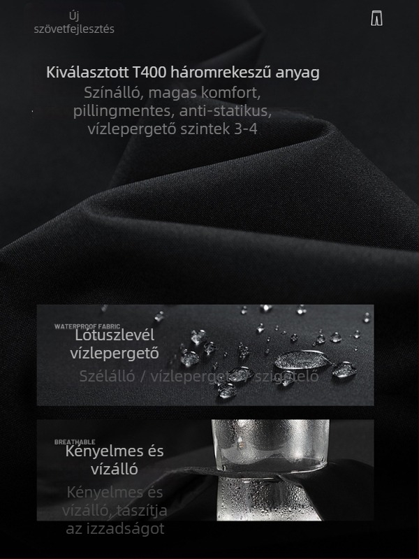 Uniszex gyorsan száradó túranadrág, tavasz–ősz viselésre, anyag: szintetikus rostokból álló keverék