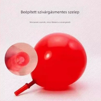 Légzési edzésre szolgáló ballon idős és gyermekek számára, latex ballon, kerek alak, logó nélküli