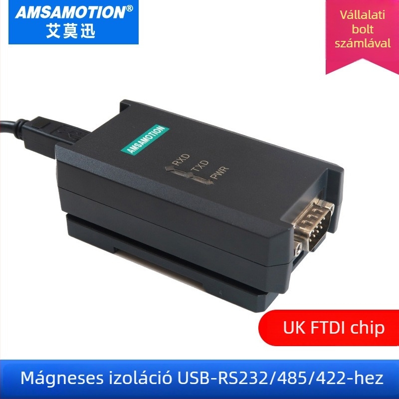 AMSAMOTION Amoxun ipari USB-232/485 konverter RS232/RS485