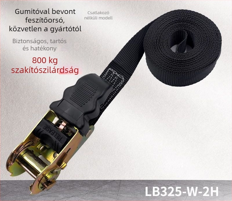 Tang Jie textil szalag ratchet feszítő gumírozott bevonattal teherautók és hajók rakományának rögzítéséhez