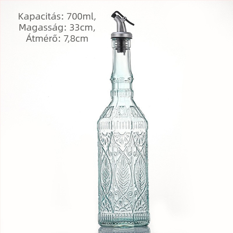 Folyadék ízesítéséhez való üveg, modern minimalist dizájn, prémium minőség