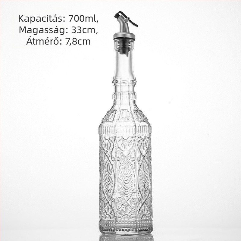 Folyadék ízesítéséhez való üveg, modern minimalist dizájn, prémium minőség